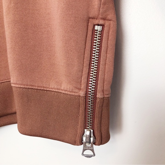 Acne Studios Bird Fl Cropped Sweatshirt Pink XS - Picture 8 of 15